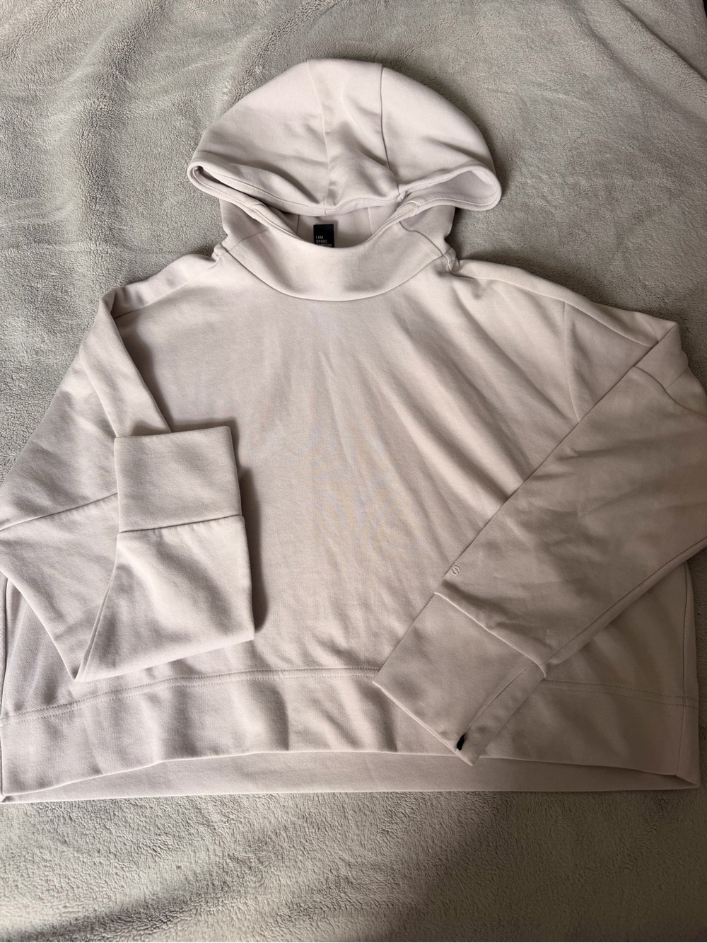 adidas light blush pullover hoodie